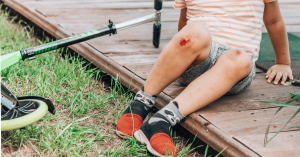 First Aid for Summer Scrapes and Bruises