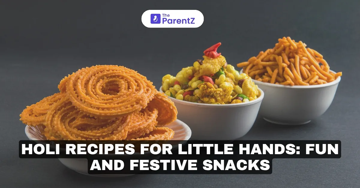 Holi Recipes for Little Hands: Fun and Festive Snacks