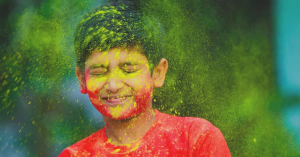 Protecting Little Eyes: Holi Safety for Children