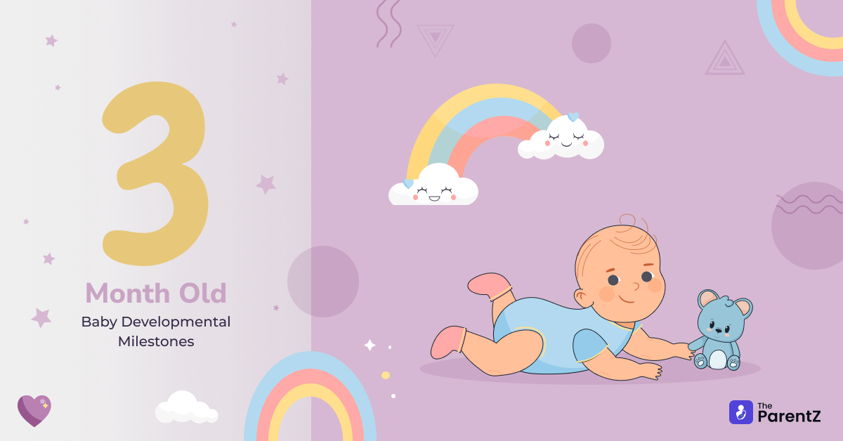 3 Month Old Baby Development and Milestones