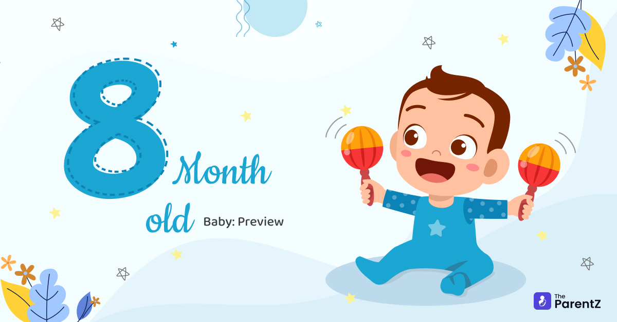 8 Month Old Baby Development and Milestones