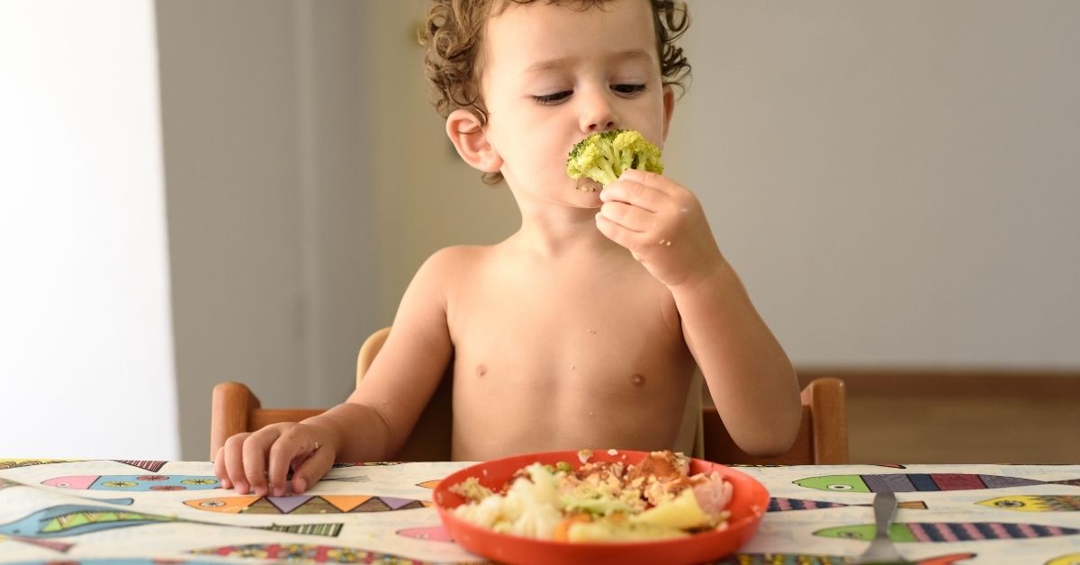 Dietary advice for 2-5 year old US kids