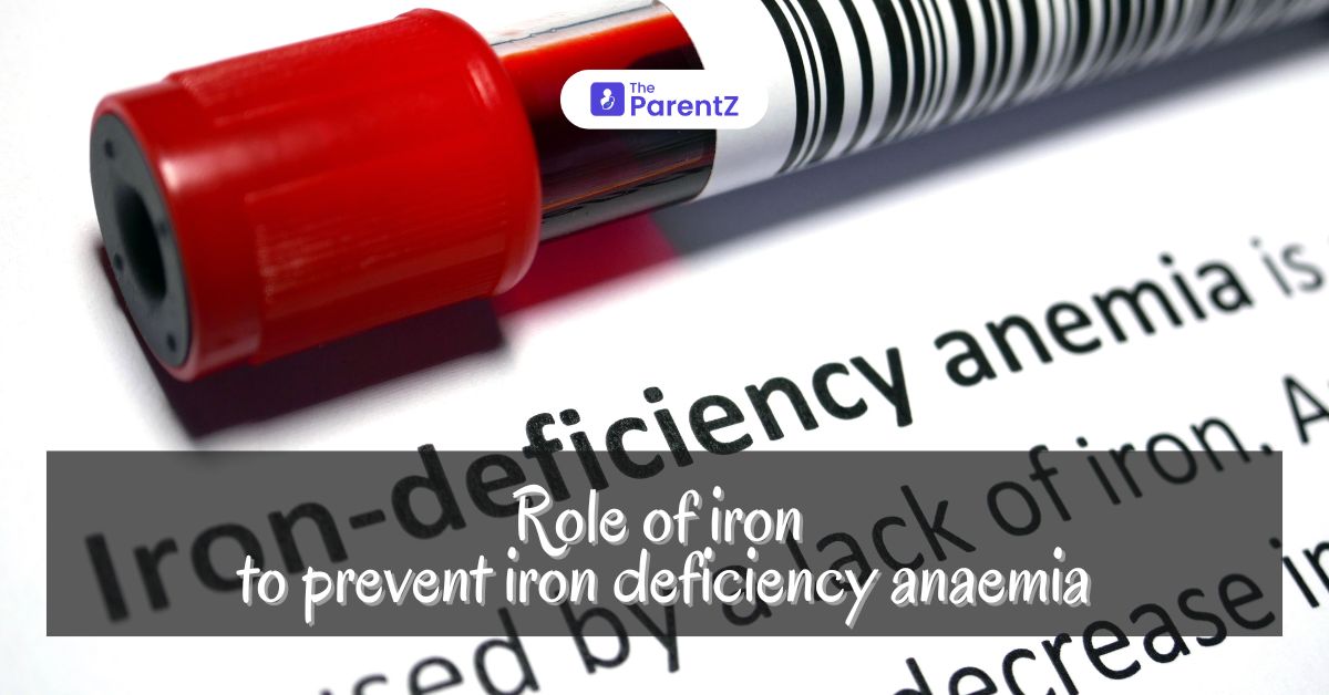 Role of iron to prevent iron deficiency anaemia