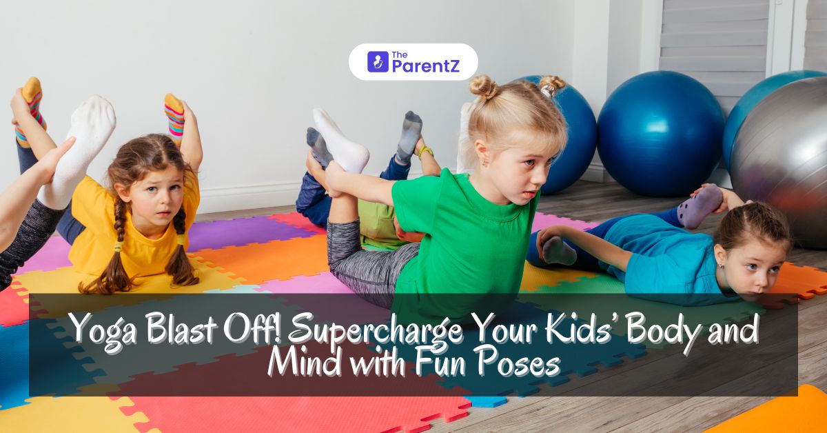 Yoga Blast Off! Supercharge Your Kids’ Body and Mind with Fun Poses