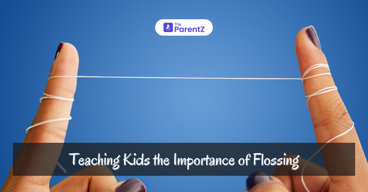 Teaching kids the Importance of flossing